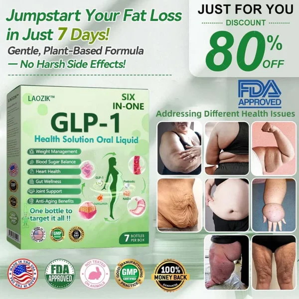 LAOZIK™ GLP-1 & Six-in-One Health Solution Oral Liquid - Image 3
