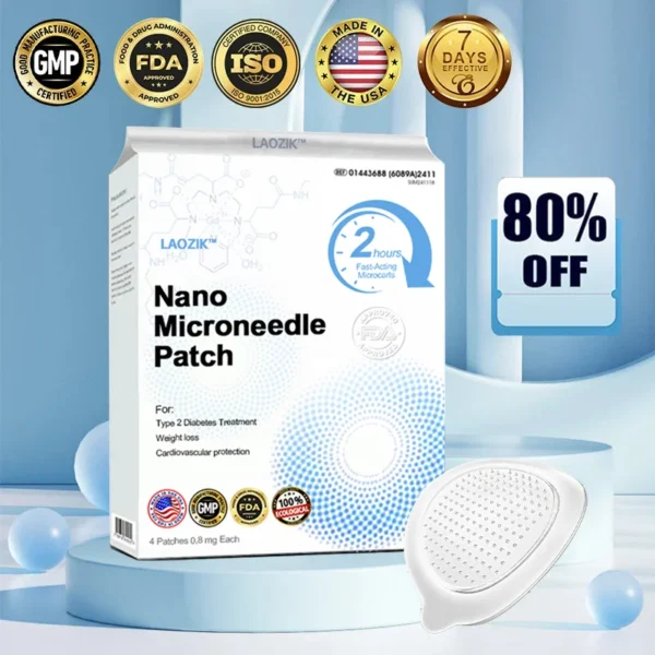 LAOZIK™ Nano Microneedle Patch