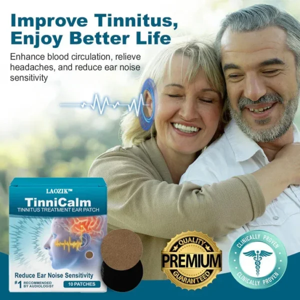 LAOZIK™ TinniCalm Tinnitus Treatment Ear Patch - Image 3