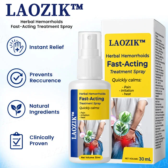 LAOZIK™ Herbal Hemorrhoids Fast-Acting Treatment Spray - Image 4