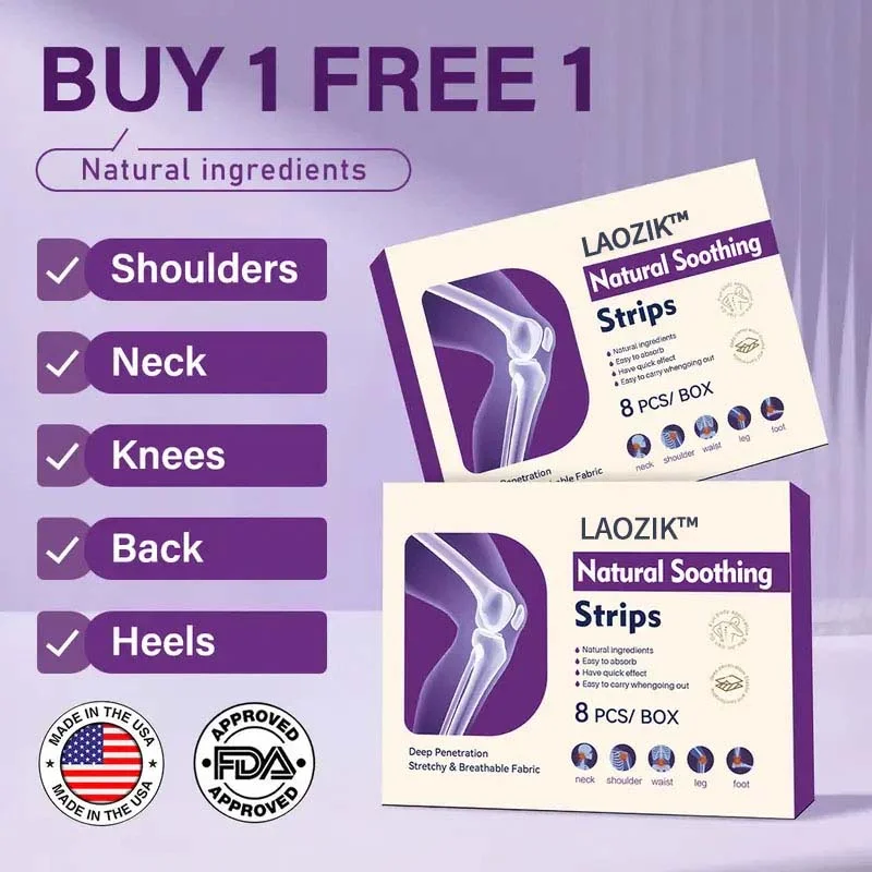LAOZIK™ Soothing Joint Patches – Long-Lasting Relief for Arthritis