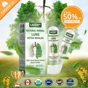 LAOZIK Natural Herbal Lung Detox Inhaler