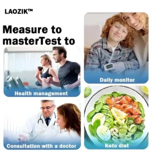 [12 in 1]  LaozikTM Develops Newly Launched Non-Invasive Smart Glucose Meter ✅made in the USA✅