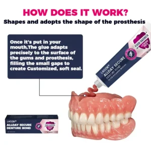 Alternative view of Laozik® All-Day Secure Adhesive Denture Cream