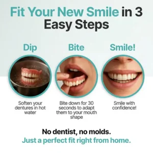 🦷 LAOZIKTM Custom-Fit Dentures ⏰ ENDS TODAY 70% OFF | Smile with Confidence